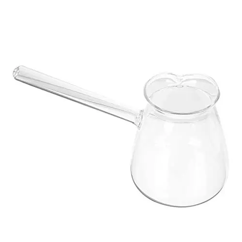Produktbild: Tomaibaby Türkische Kaffeekanne Türkische Topf Classics Türkischen Topf Borosilikatglas Herd Tee Maker Cezve Milch Wärmer Heißer Schokolade Maker 450Ml Türkischer Kaffeekanne