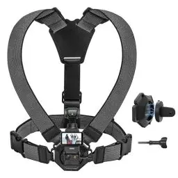 Produktbild: Tomat Osmo Action 5 Pro/Action 4 Verstellbarer Brustgurt für DJI Osmo Pocket 3 Creator Combo Zubehör, Kompatibel für Insta360 X4/X3/Go 3S für GoPro Hero 12