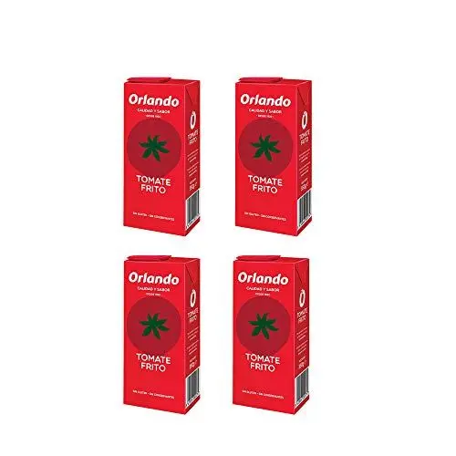 Produktbild: Tomate Frito Gebratene Tomaten Orlando 350 gr. (Pack of 4)