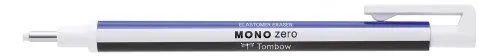 Produktbild: Tombow EH-KUR Präzisionsradierer MONO zero nachfüllbar runde Spitze, Durchmesser 2.3 mm, weiß/blau/schwarz 1 Stück (1er Pack)