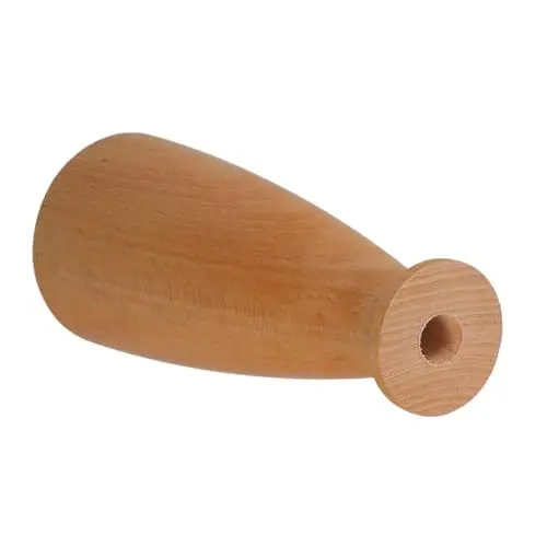 Produktbild: TOMETURE 1 Stück Massivholzvase Holzvase Blumenarrangement Flasche Heimdekoration Getrocknete Blumenvase Desktop Mittelstück Dekorative Blumenvase Blumentopf Holzblumenvase