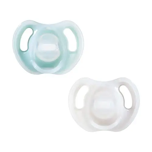 Produktbild: Tommee Tippee Ultra-Light Silicone Soother, 0-6m, 2 Pack, Symmetrical Orthodontic Design, BPA-Free, One-Piece Design