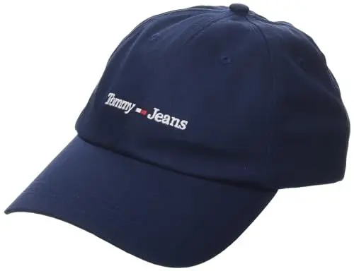 Produktbild: Tommy Hilfiger Baseballmütze Jeans verstellbare Mütze mit Schirm Artikel AW0AW14596 TJM Sport Cap, C87 Blue, Einheitsgröße