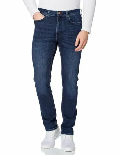 Produktbild: Tommy Hilfiger Herren Jeans Hose Core Slim Bleecker mit Stretch, Blau (Bridger Indigo), 33W/30L