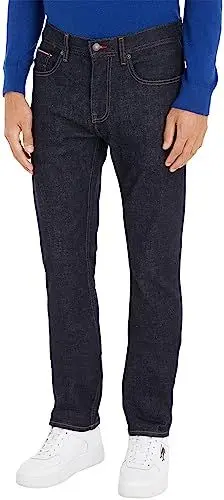 Produktbild: Tommy Hilfiger Herren Jeans Hose Core Straight Denton mit Stretch, Blau (Ohio Rinse), 36W/30L
