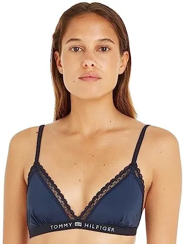 Produktbild: Tommy Hilfiger Damen BH ohne Bügel, Blau (Desert Sky), M