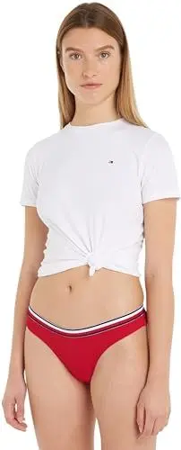 Produktbild: Tommy Hilfiger Cheeky High Leg Bikini Bikini-Bademode Damen, Rot (Primary Red), L