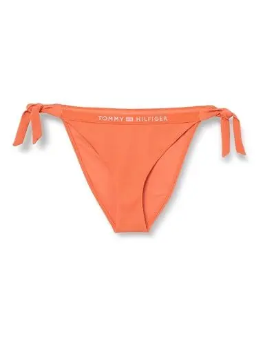 Produktbild: Tommy Hilfiger Side Tie Bikini Seitenschnürung Damen, Rot (Mosaic Vermillion), M