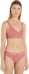 Produktbild: Tommy Hilfiger Damen Bralette Bralette Lift Stretch, Rosa (Teaberry Blossom), XL