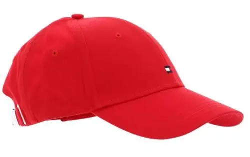 Produktbild: Tommy Hilfiger Damen Cap Essential Flag Basecap, Rot (Fireworks Red), Einheitsgröße