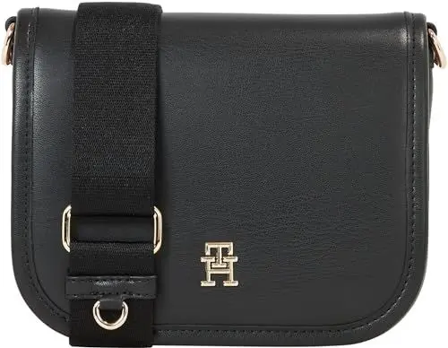 Produktbild: Tommy Hilfiger Damen Crossbody Bag Tasche City Crossover Kunstleder, Schwarz (Black), Onesize