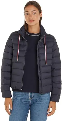 Produktbild: Tommy Hilfiger Damen Daunenjacke Packable Padded Jacket Winter, Blau (Desert Sky), M