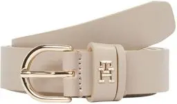 Produktbild: Tommy Hilfiger Damen Gürtel Essential Effortless 2,5 cm Ledergürtel, Beige (Sandalwood), 90 cm