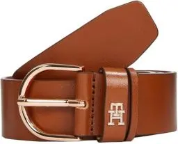 Produktbild: Tommy Hilfiger Damen Gürtel Essential Effortless 3,5 cm mit Dornschließe, Braun (Cognac), 125 cm