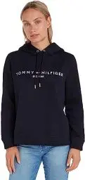 Produktbild: Tommy Hilfiger Damen Hoodie Heritage mit Kapuze, Blau (Desert Sky), XL