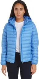 Produktbild: Tommy Hilfiger Damen Jacke Padded Global Stripe Jacket Übergangsjacke, Blau (Blue Spell), S