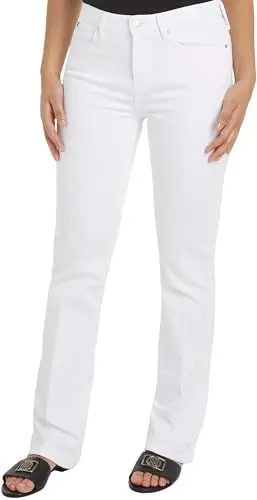 Produktbild: Tommy Hilfiger Damen Jeans Bootcut, Weiß (Th Optic White), 26W/32L