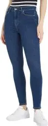 Produktbild: Tommy Hilfiger Damen Jeans Flex Harlem Skinny Fit, Blau (Kai), 34W / 28L