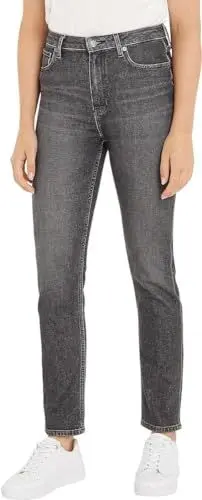 Produktbild: Tommy Hilfiger Damen Jeans Slim Cigarette Stretch, Grau (Romy), 29W / 30L