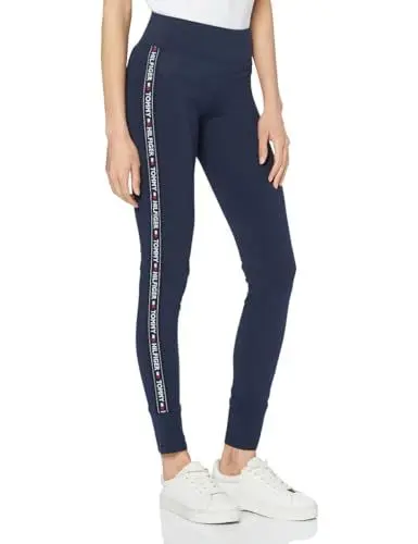 Produktbild: Tommy Hilfiger Damen Leggings Sport, Blau (Navy Blazer), M