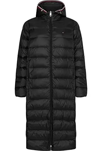 Produktbild: Tommy Hilfiger Damen Lw Down Maxi Daunenmantel, Black, XXS