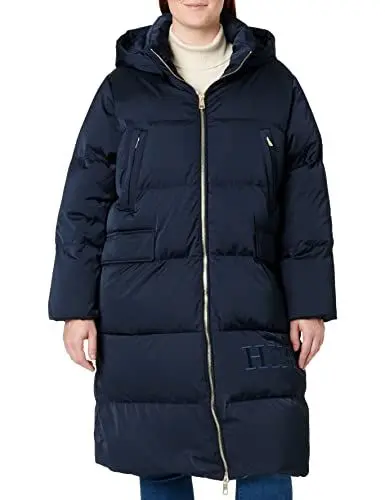 Produktbild: Tommy Hilfiger Damen Maxi Daunen Mantel, Desert Sky, XXL