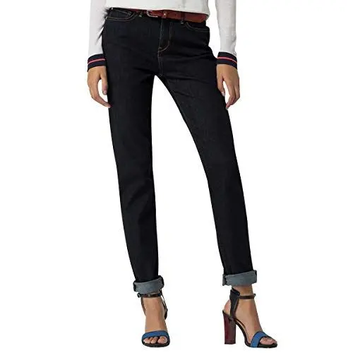 Produktbild: Tommy Hilfiger Damen PARIS HW CHRISSY Slim Jeans, Blau (CHRISSY 415), W26/L34