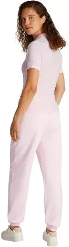 Produktbild: Tommy Hilfiger Damen Poloshirt Kurzarm 1985 Pique Slim Fit, Rosa (Light Pink), XL