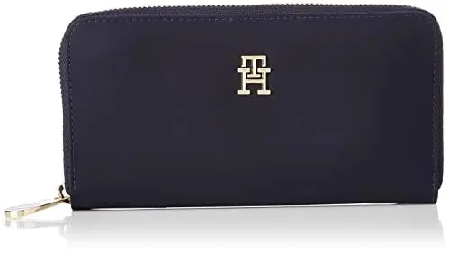 Produktbild: Tommy Hilfiger Damen Geldbörse Poppy Large Kartenfächer, Blau (Space Blue), Einheitsgröße