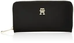 Produktbild: Tommy Hilfiger POPPY TH LARGE ZA Geldbörsen Damen, Schwarz (Black), OS