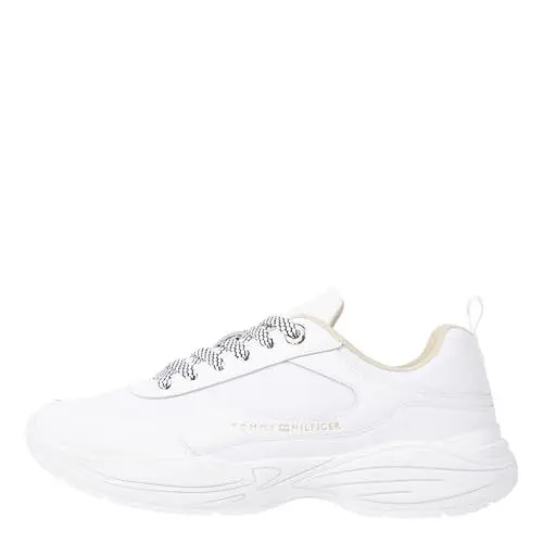 Produktbild: Tommy Hilfiger Damen Runner Sneaker Sportschuhe, (White), 39