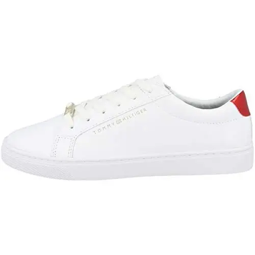 Produktbild: Tommy Hilfiger Damen Sneakers Essential Sneaker, Weiß (Rwb), 41