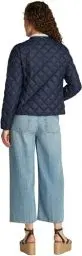 Produktbild: Tommy Hilfiger Damen Steppjacke Down Quilted Collarless mit Knopfleiste, Blau (Dark Night Navy), XL