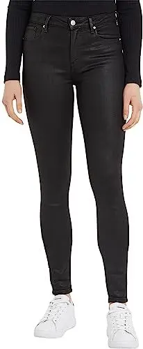 Produktbild: Tommy Hilfiger Damen TH Flex Como Skinny RW CTD BLK WW0WW39622 Jeanshosen, Denim (Black Coated), 25W / 28L