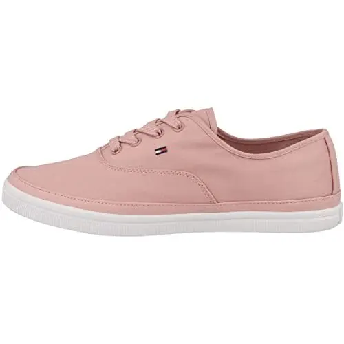 Produktbild: Tommy Hilfiger Damen Vulcanized Sneaker Essential Kesha Lace Schuhe, Rosa (Soothing Pink), 38 EU