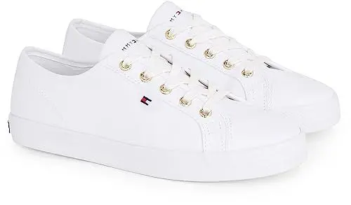 Produktbild: Tommy Hilfiger ESSENTIAL NAUTICAL SNEAKER Vulkanisierte Sneaker Damen, Weiß (White), 40 EU