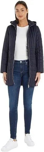 Produktbild: Tommy Hilfiger FEMININE LW DOWN COAT Daunenmäntel Damen, Blau (Desert Sky), S