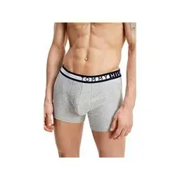 Produktbild: Tommy Hilfiger Herren Boxershorts Trunks Unterwäsche, Blau (Pvh Black/Pvh White/Grey Heather), M