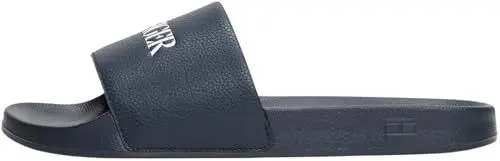 Produktbild: Tommy Hilfiger Herren Badeschuhe Print Tumble mit Logo, Blau (Desert Sky), 43