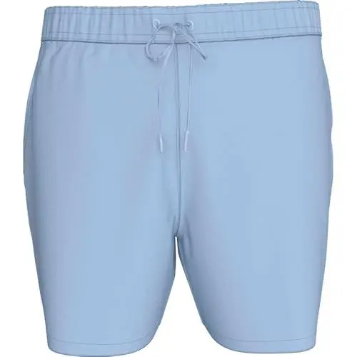 Produktbild: Tommy Hilfiger Herren Badeshorts Medium Drawstring mit Logo, Blau (Sweet Blue), L