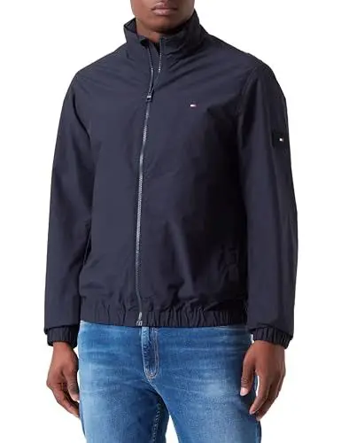 Produktbild: Tommy Hilfiger Herren Blouson Übergangsjacke, Blau (Desert Sky), L