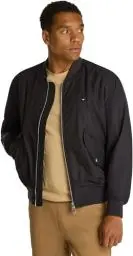 Produktbild: Tommy Hilfiger Herren Bomberjacke Authentic Bomber mit Reißverschluss, Schwarz (Black), 3XL