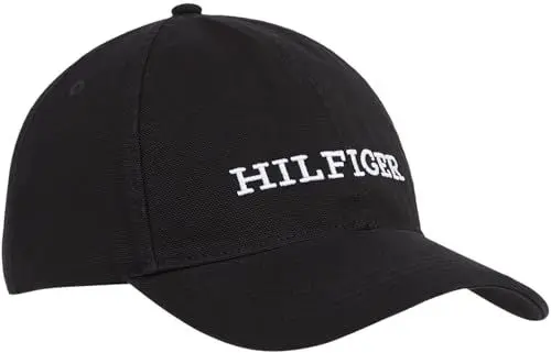 Produktbild: Tommy Hilfiger Herren Cap Basecap, Schwarz (Black), Einheitsgröße