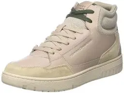 Produktbild: Tommy Hilfiger Herren Cupsole Sneaker Basket Core Midcut Schuhe, Beige (Cashmere Creme), 40