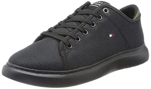 Produktbild: Tommy Hilfiger Herren Cupsole Sneaker Schuhe , Schwarz (Black), 42 EU