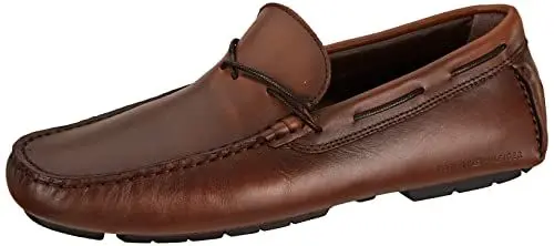 Produktbild: Tommy Hilfiger Herren Driver Schuh Iconic Leather Driver Mokassins , Braun (Carob Chocolate), 43 EU