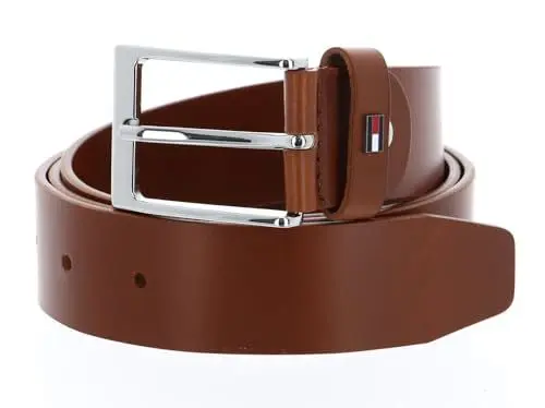 Produktbild: Tommy Hilfiger Herren Gürtel Layton Adj Ledergürtel, Braun (Cognac), 80