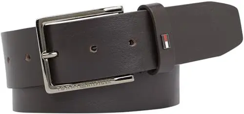 Produktbild: Tommy Hilfiger Herren Gürtel Oliver 4.0 Ext Ledergürtel, Braun (Testa Di Moro), 115 cm