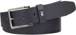 Produktbild: Tommy Hilfiger Herren Gürtel Oliver Ledergürtel, Blau (Space Blue), 90 cm