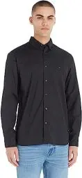 Produktbild: Tommy Hilfiger CORE FLEX POPLIN RF SHIRT Freizeithemden Herren, Schwarz (Black), M